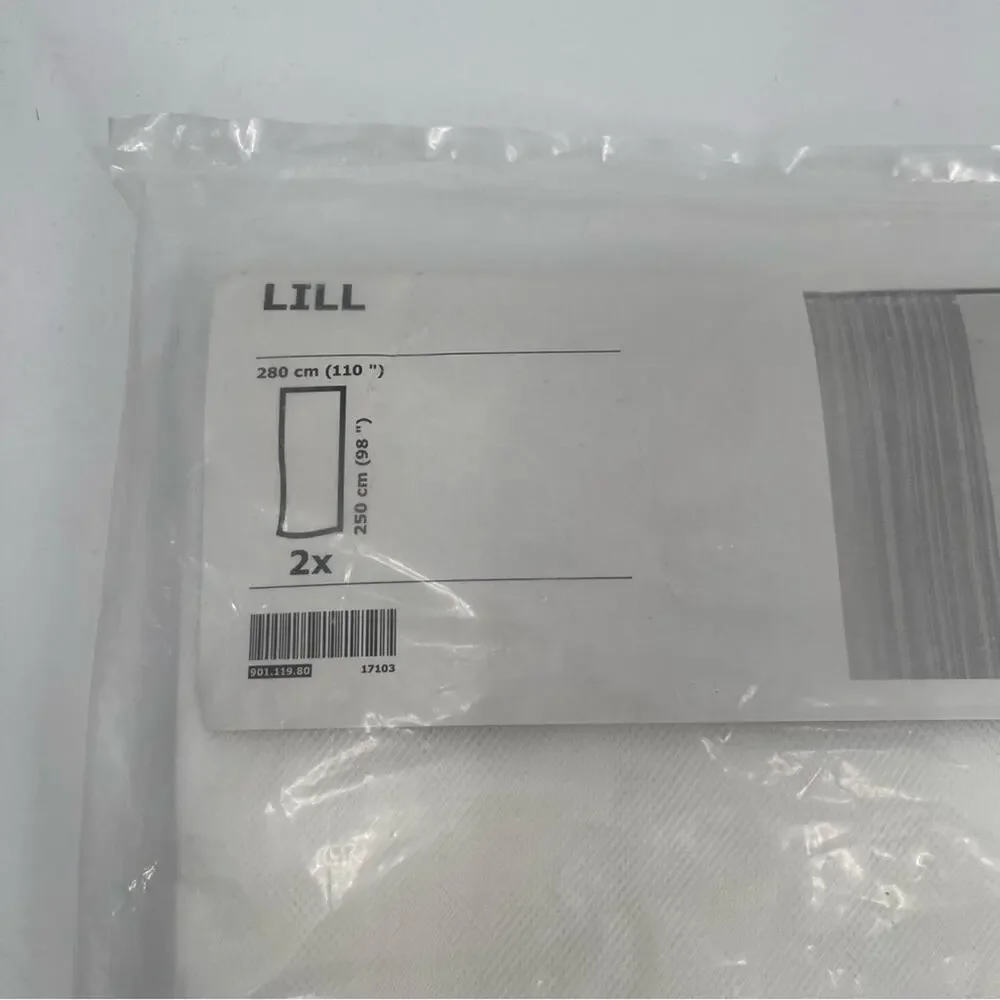 IKEA Lill Curtain Panels x 2 110